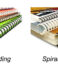 Spiral Binding vsWiro Binding vs Comb Binding – Which One is Best for Your Documents?